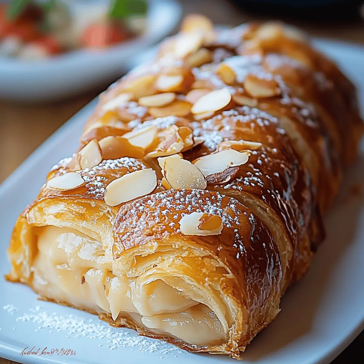 Flaky Sweet Almond Pastry