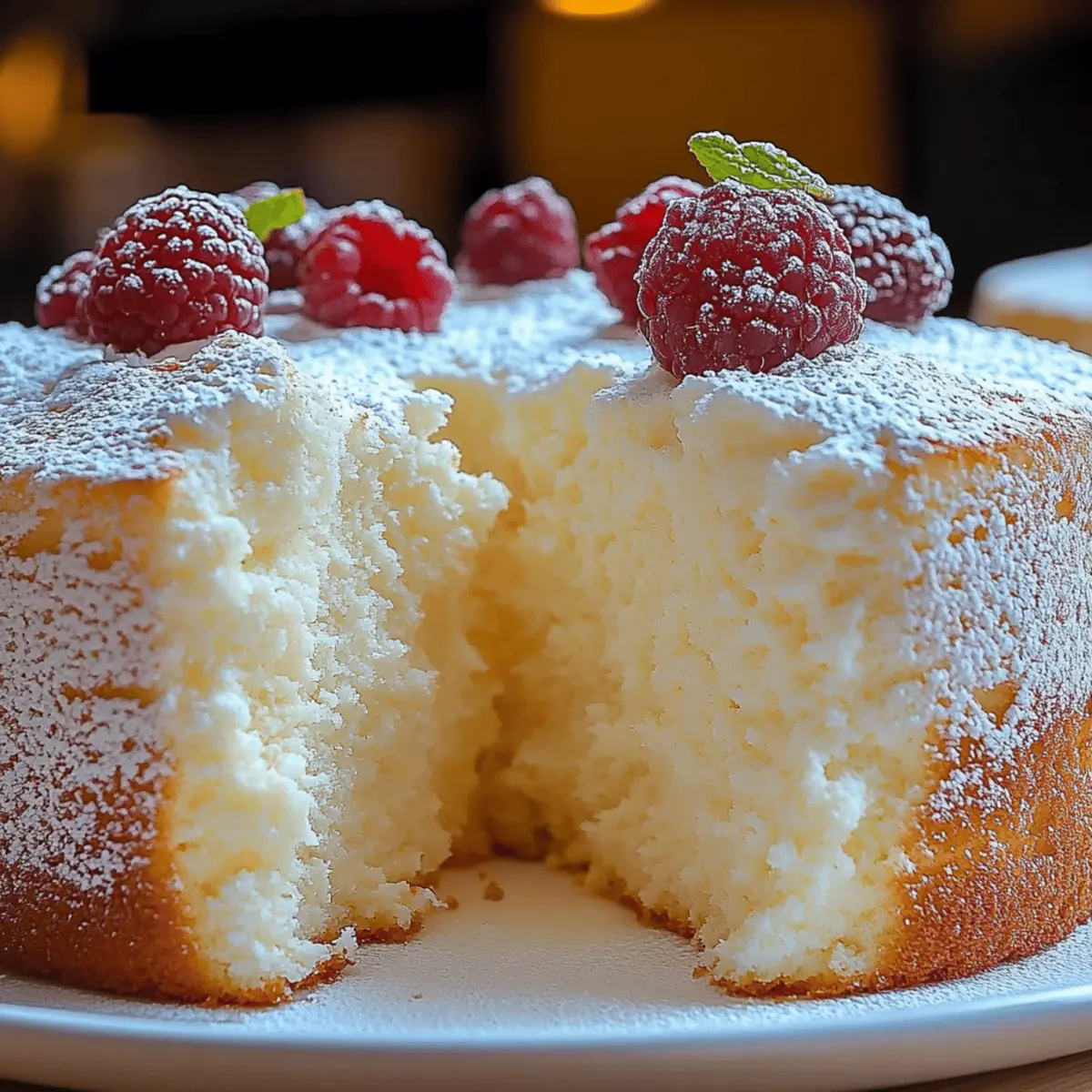 Light Fluffy Cloud Cake