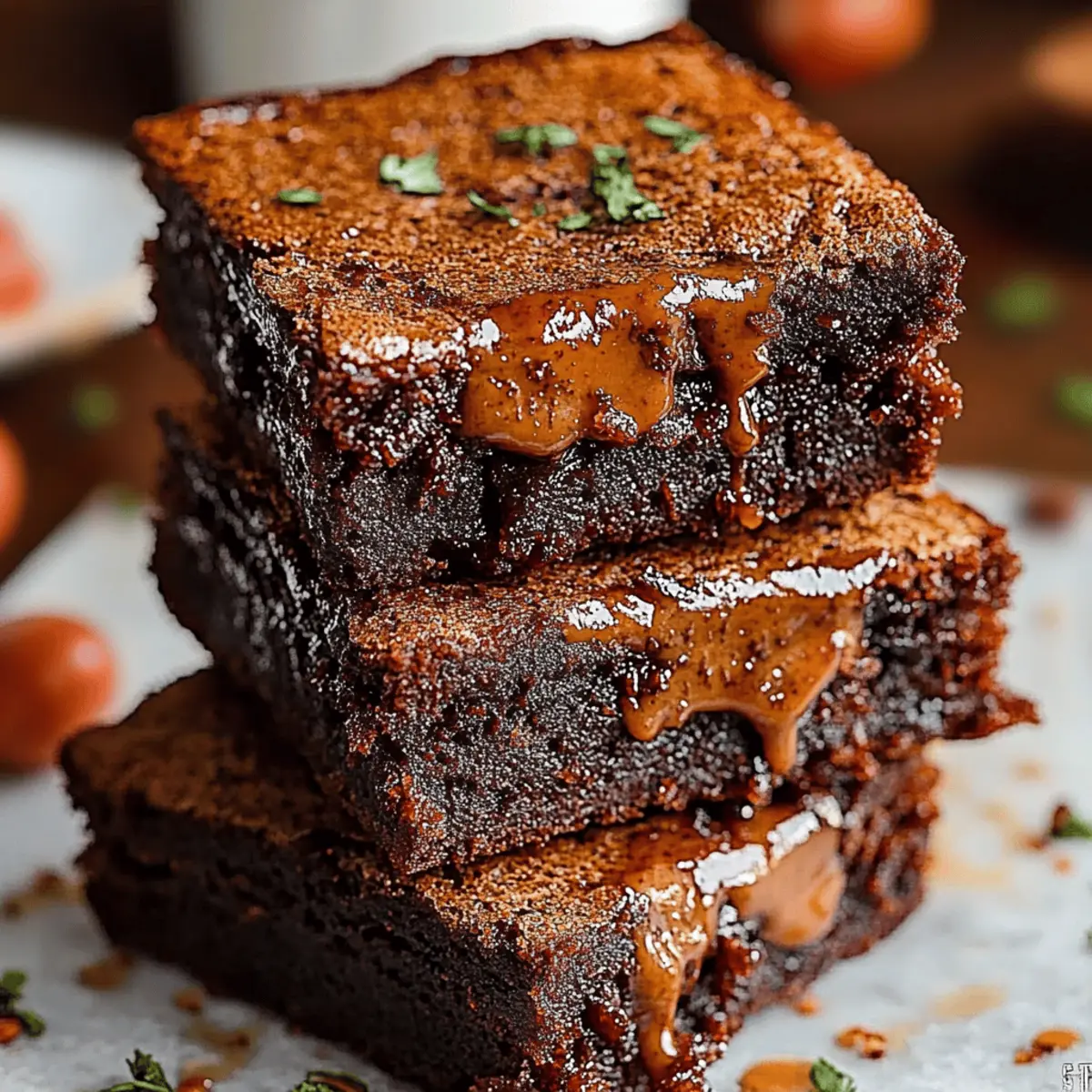 Decadent Nutella Brownies: The Ultimate Chocolate Indulgence 4 Nutella Brownies