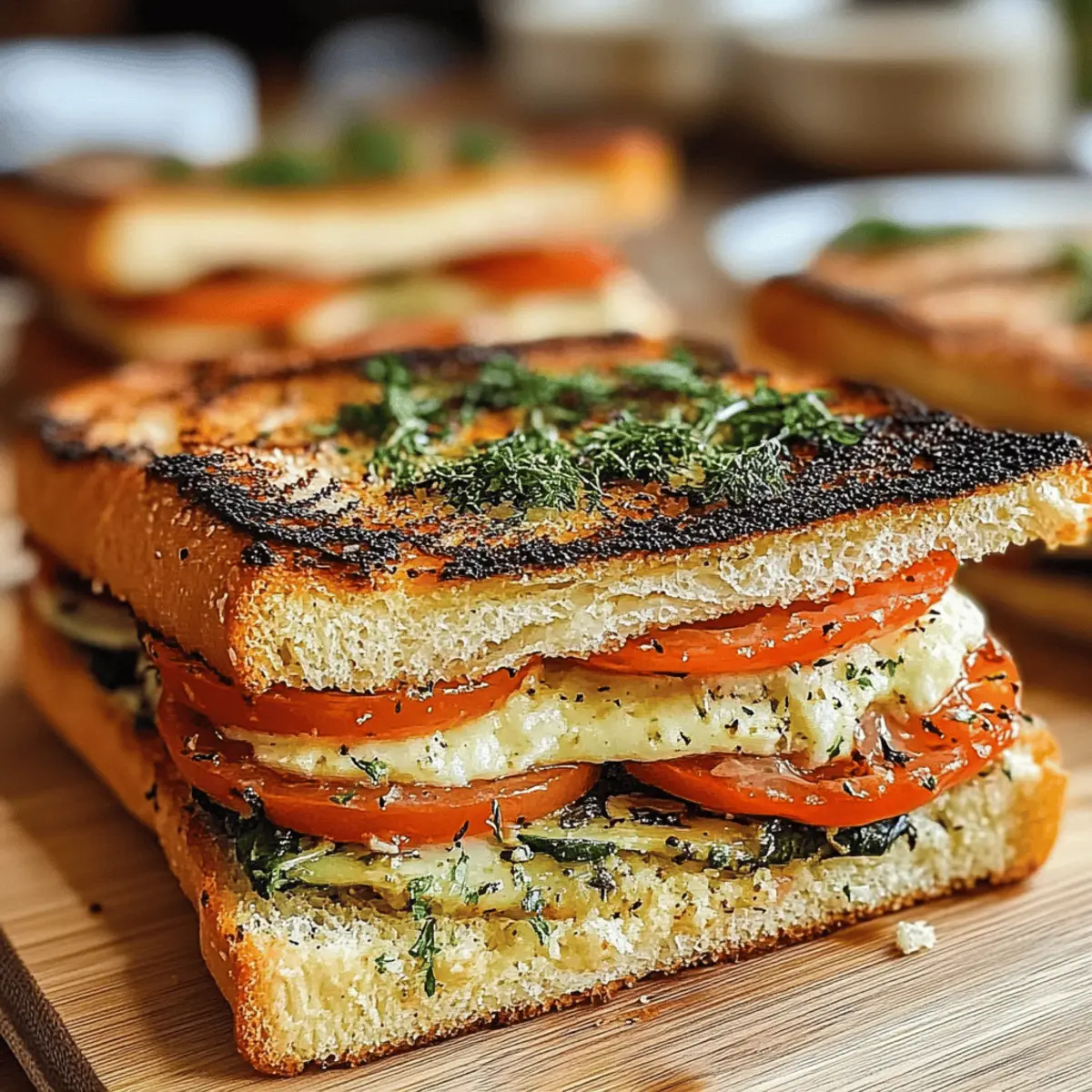 Salmon BLT Sandwiches