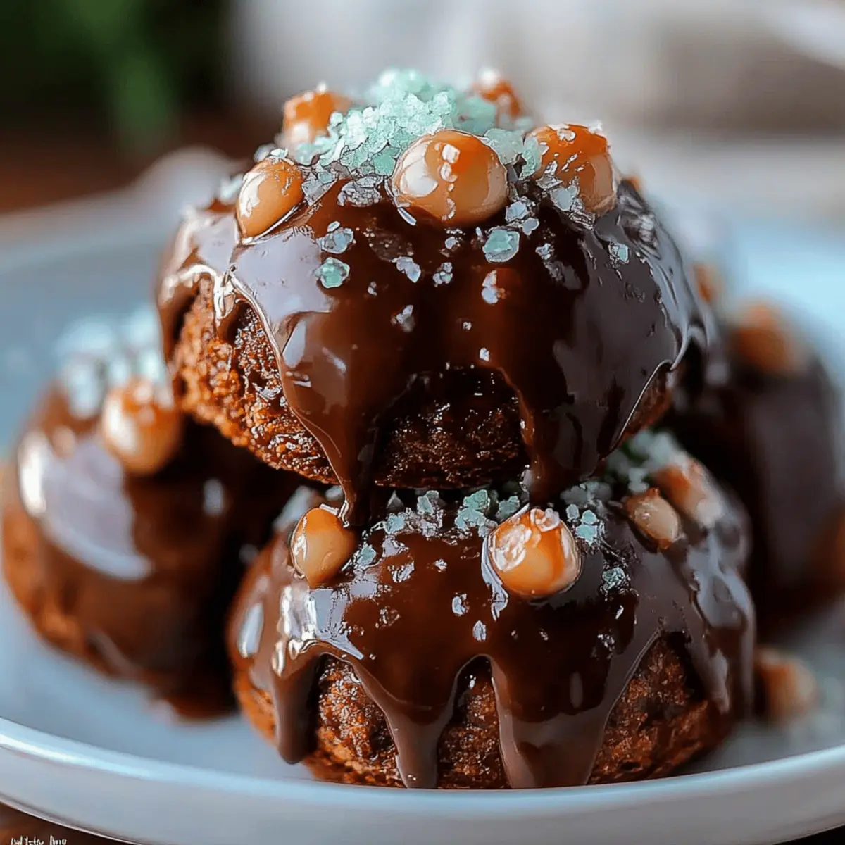 Indulge in Irresistible Glazed Chocolate Donut Holes 4 Glazed Chocolate Donut Holes