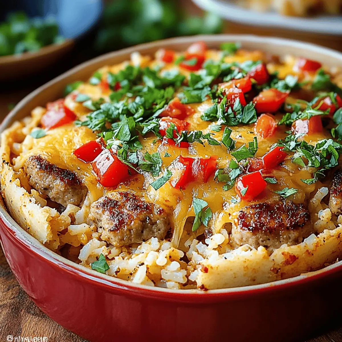 Sausage and Rice Casserole