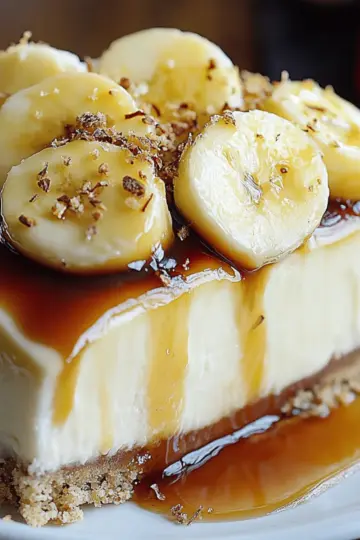 Banana Cream Cheesecake