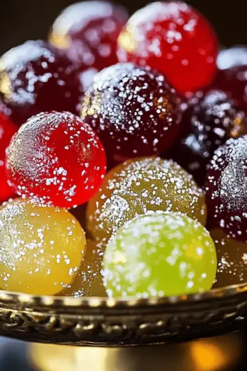 Candied Grapes