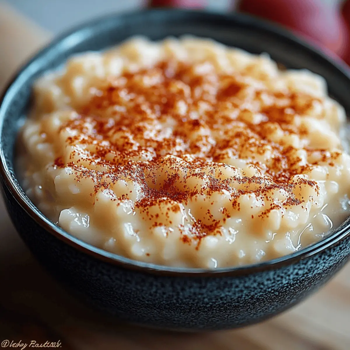 Indulgent Creamy Rice Pudding for Cozy Evenings 4 Creamy Rice Pudding