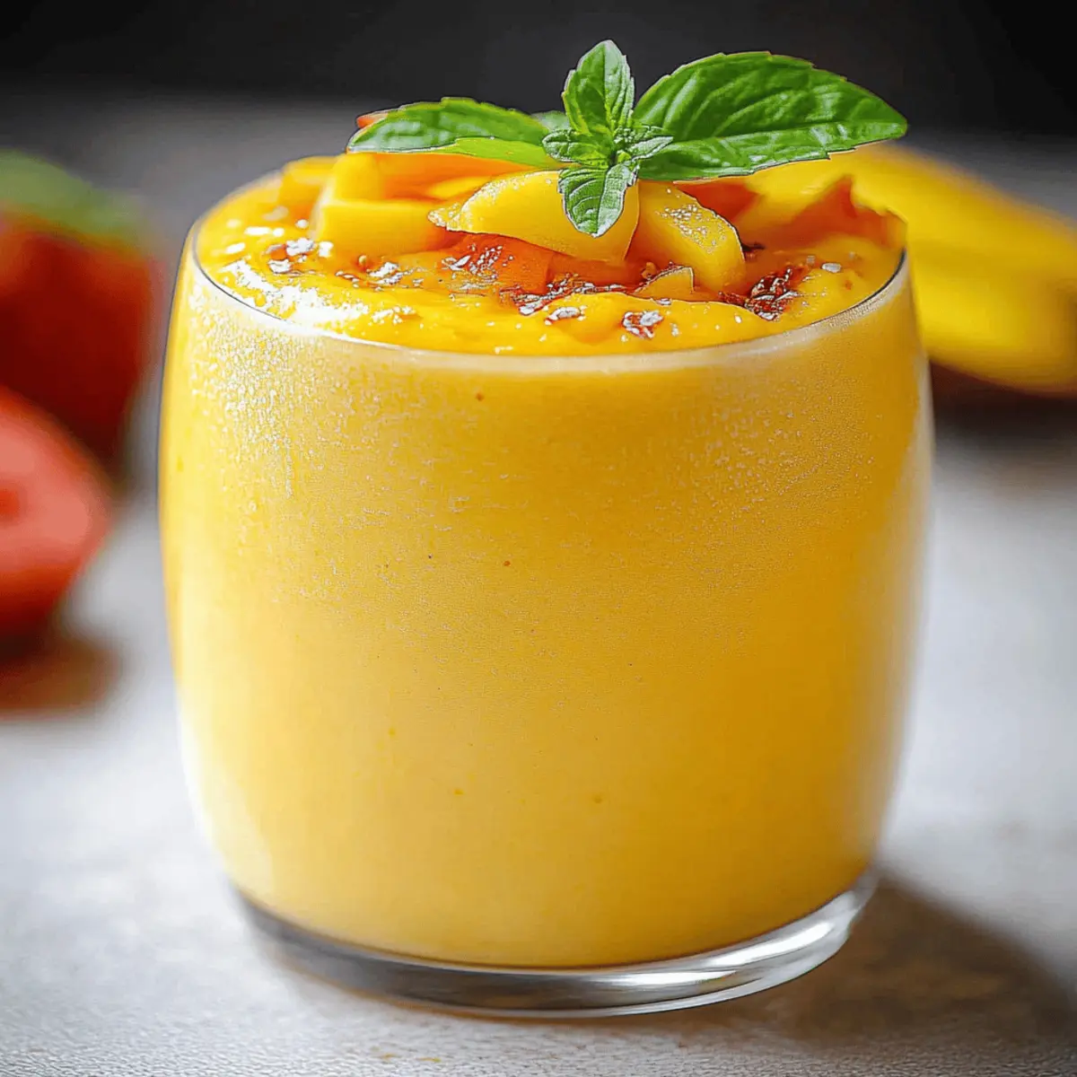 Delicious Mango Smoothie for a Refreshing Boost 4 Mango Smoothie