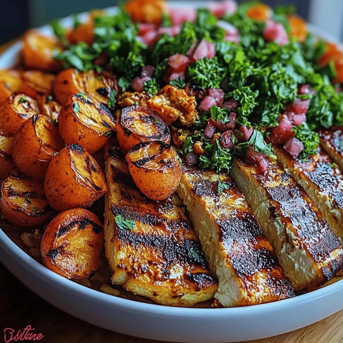 Loaded Grilled Chicken & Sweet Potato Power Bowl Made Easy 4 Loaded Grilled Chicken & Sweet Potato Power Bowl