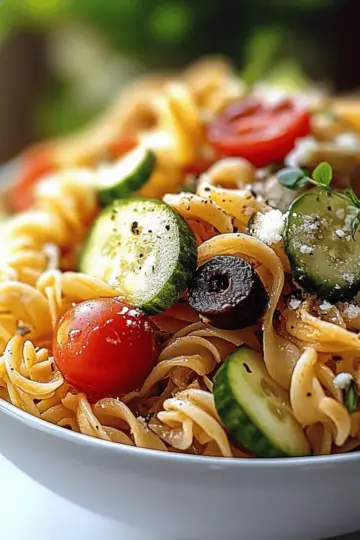 Pasta Salad with Italian Dressing