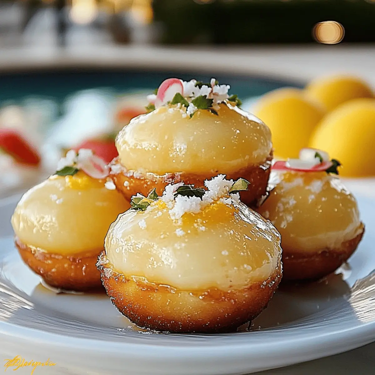Lemon Blossoms: Easy Mini Cakes Bursting with Sunshine 4 Lemon Blossoms