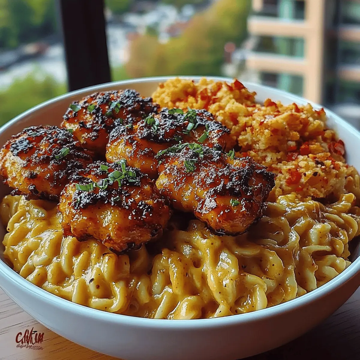 Juicy Garlic Butter Chicken Bites & Spicy Cajun Alfredo Bliss 4 Garlic Butter Chicken Bites & Spicy Cajun Alfredo