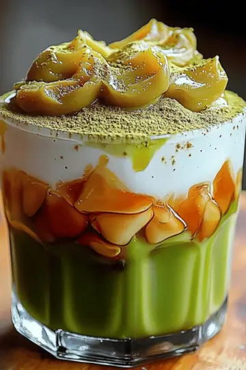 Iced Brown Sugar Matcha Latte
