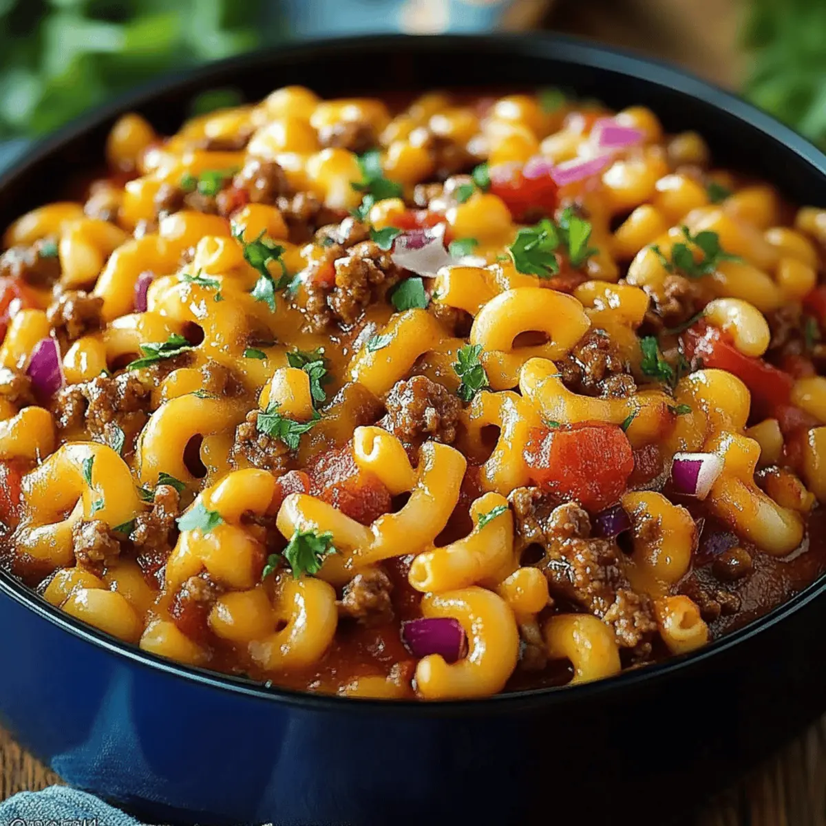 Chili Mac and Cheese
