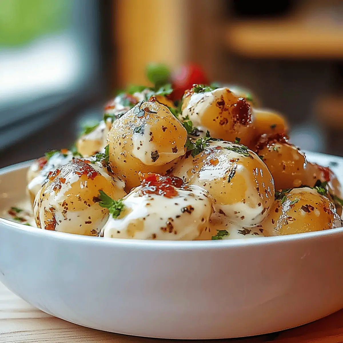 Indulgent Creamy Garlic Baby Potatoes You'll Crave Again 4 Creamy Garlic Baby Potatoes