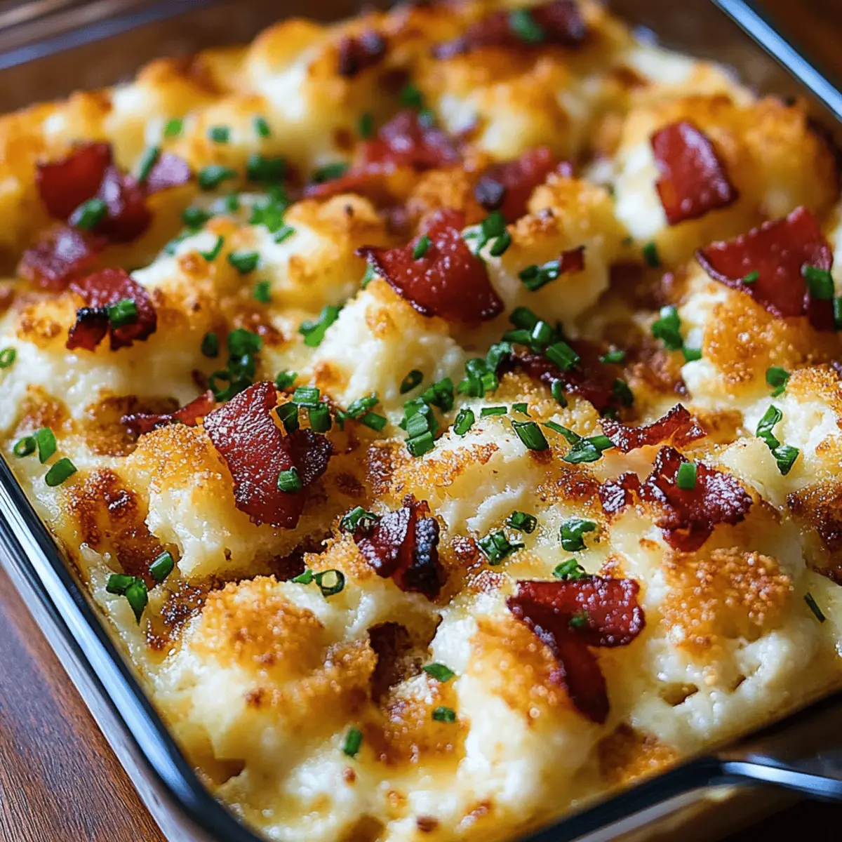 Loaded Cauliflower Casserole