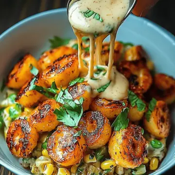 Grilled Shrimp Bowl with Avocado and Corn Salsa