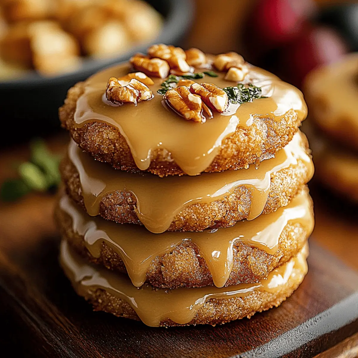 Caramel Apple Cookies