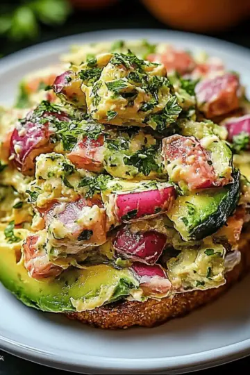 Avocado Tuna Salad Blend