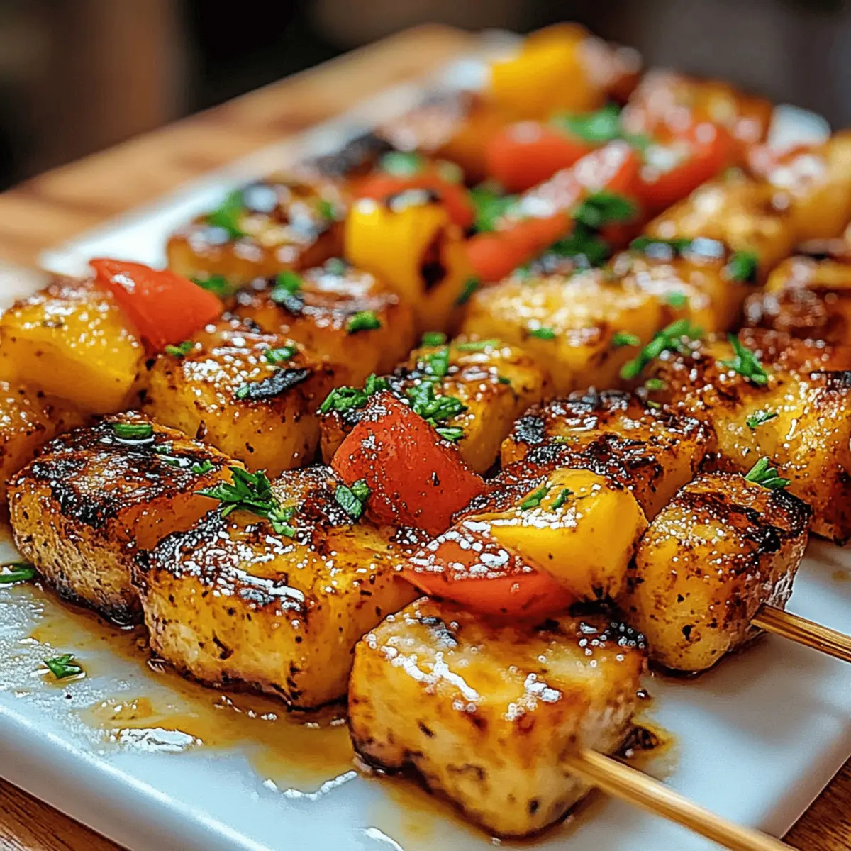 Juicy Pineapple Chicken Kabobs for Effortless Summer Grilling 4 Pineapple Chicken Kabobs