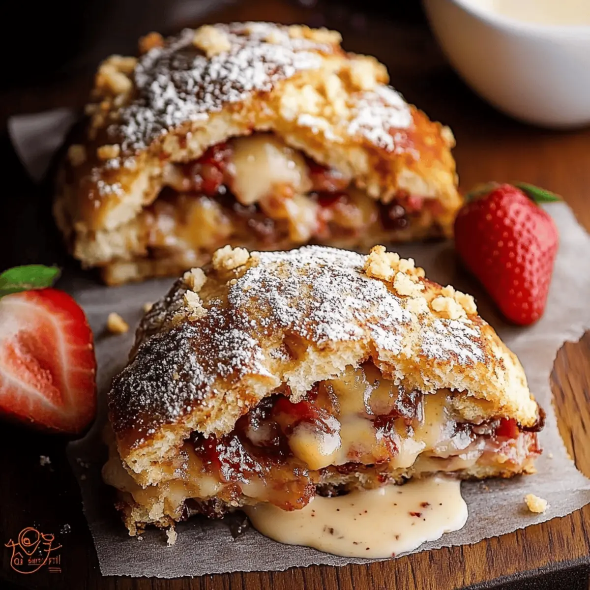 Strawberry Scones