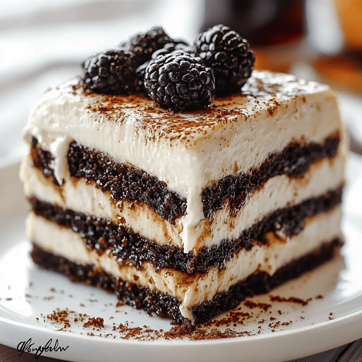 Oreo Icebox Cake