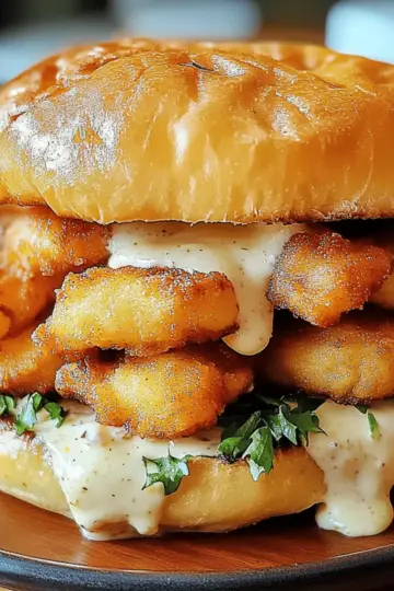 Battered Fish Burgers