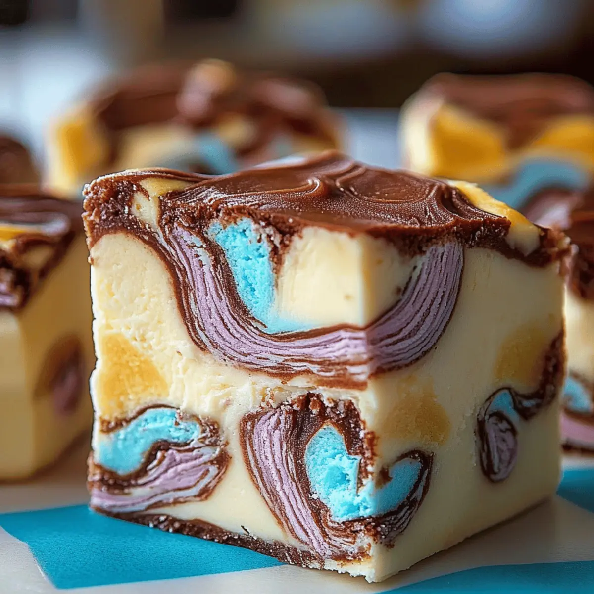 Marshmallow Swirl Fudge