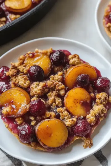 Spiced Plum Crisp