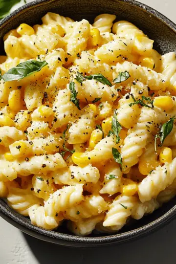 Creamy Corn Pasta