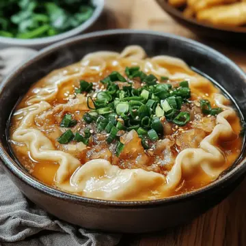 Wonton Noodle Soup