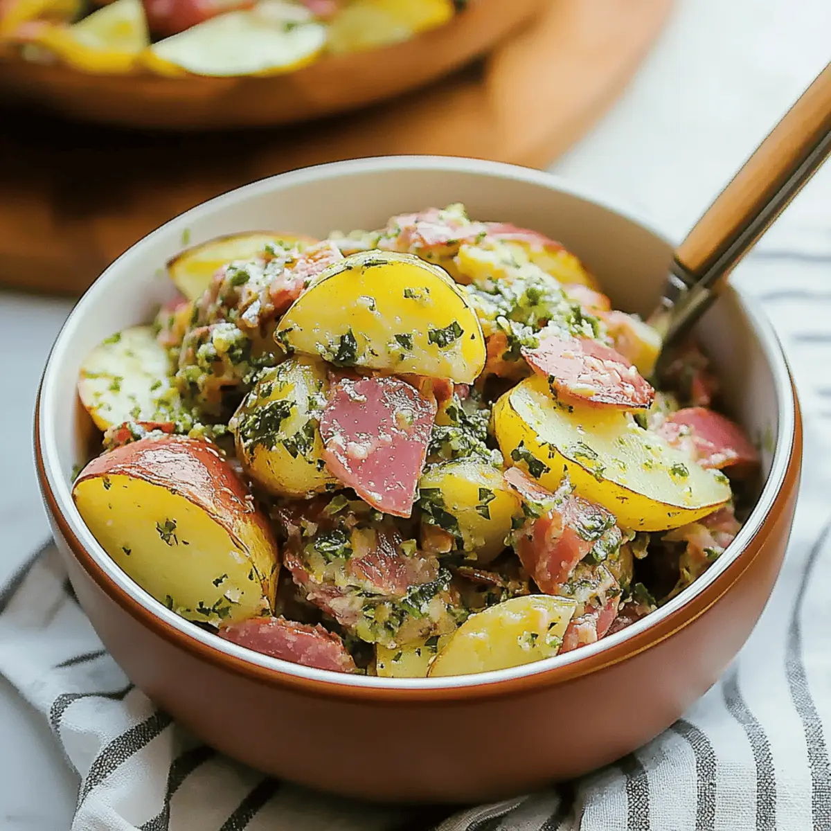 Herbed Potato Salad No Mayo