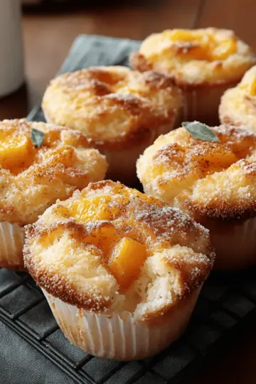 Peach Muffins