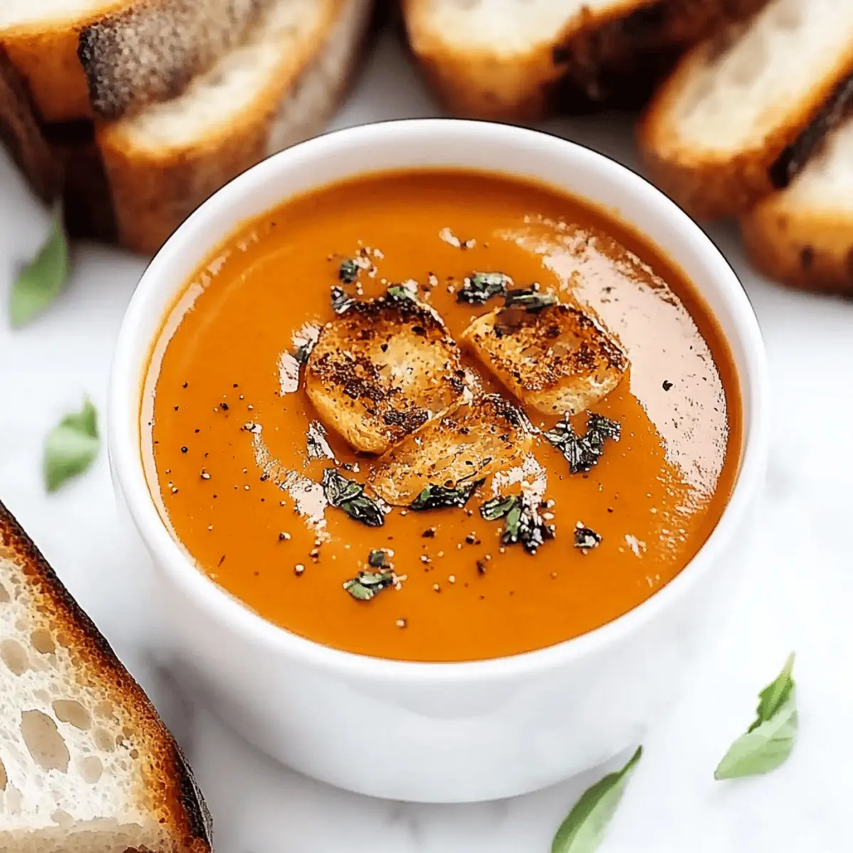 Easy Roasted Tomato Basil Soup for Cozy Nights In 4 Roasted Tomato Basil Soup