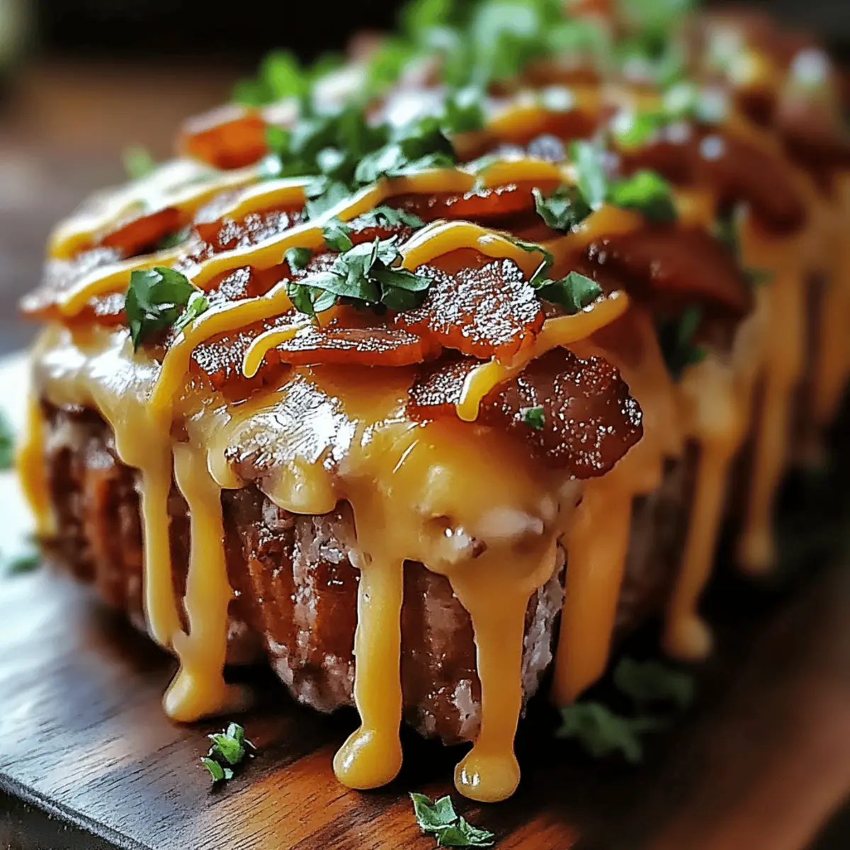 Bacon Cheeseburger Meatloaf
