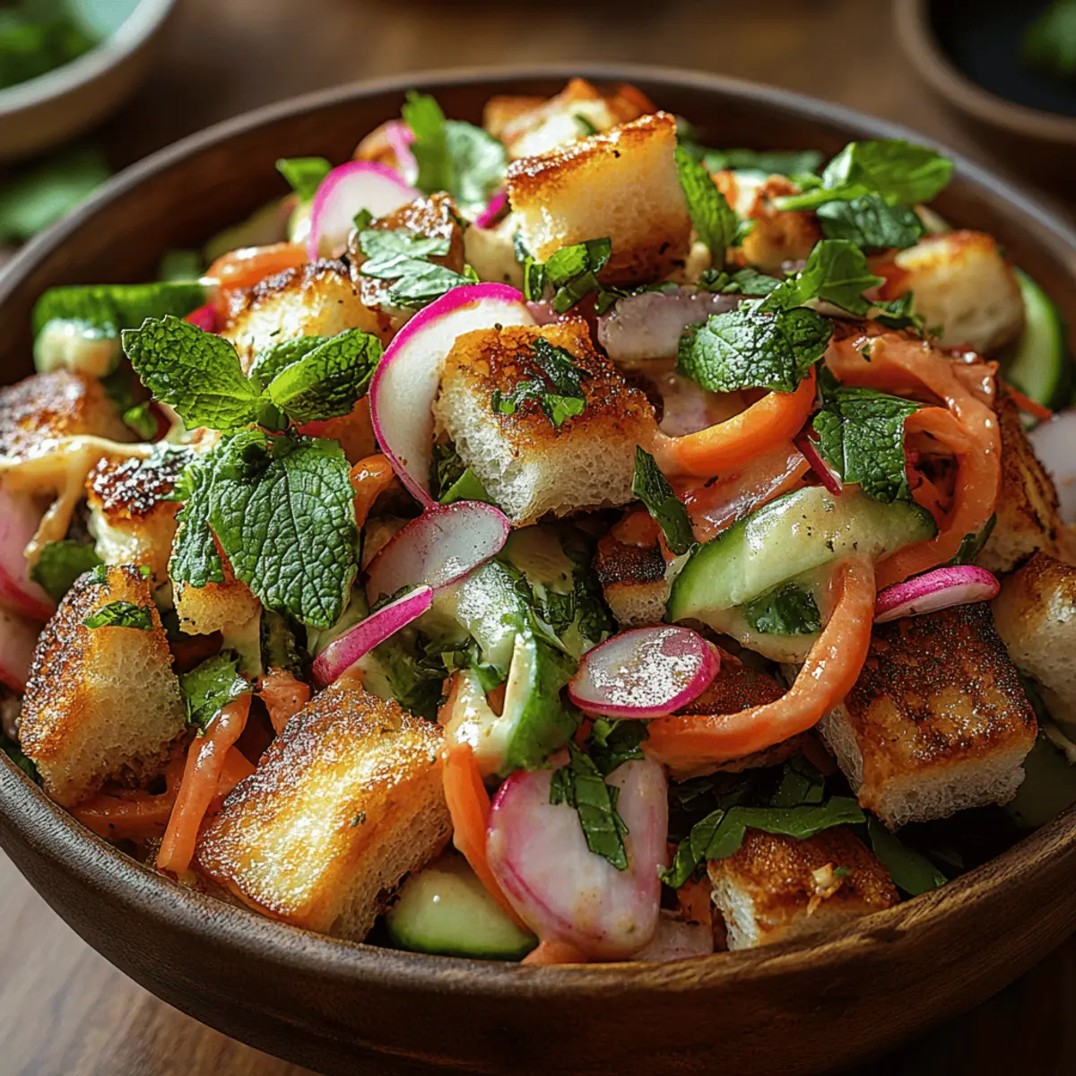 Tangy Banh Mi Panzanella: Fresh Twist on Comfort Food 4 Banh Mi Panzanella