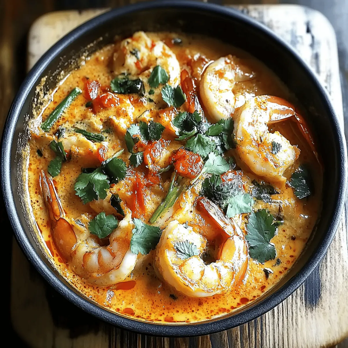 Thai Coconut Shrimp Curry