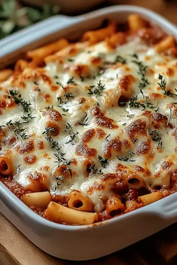 Baked Ziti with Cheese