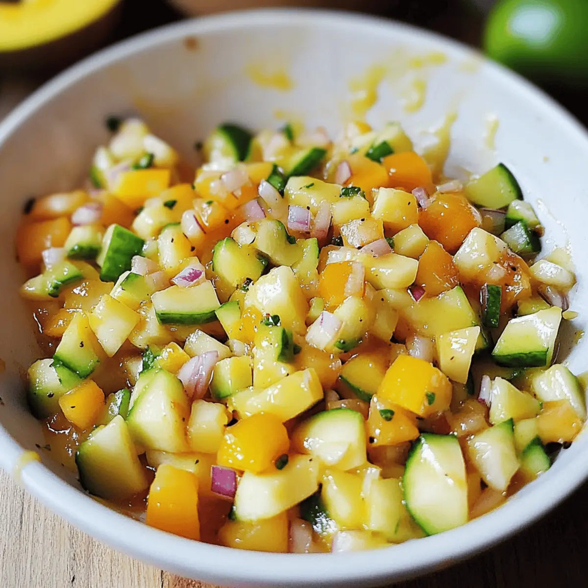 Juicy Fresh Mango Salsa with Cucumber for Ultimate Crispness 4 Fresh Mango Salsa with Cucumber