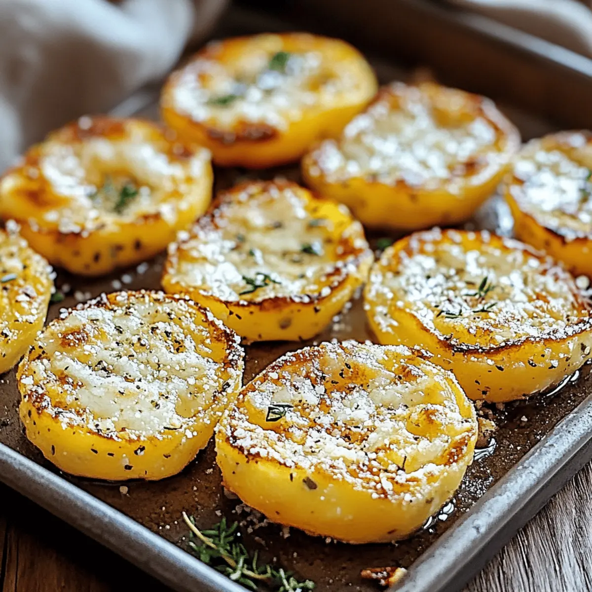 Irresistibly Crunchy Baked Smashed Potatoes With Garlic Parmesan 4 Baked Smashed Potatoes With Garlic Parmesan