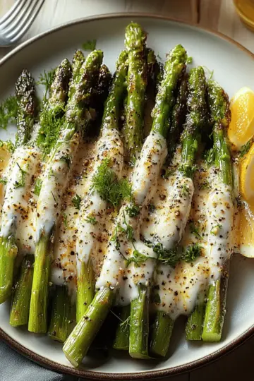 Grilled Asparagus with Aioli
