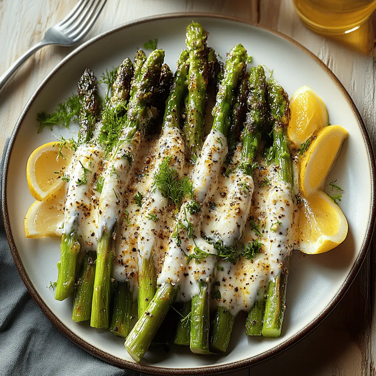 Elevate Your Meals with Grilled Asparagus and Zesty Aioli 4 Grilled Asparagus with Aioli