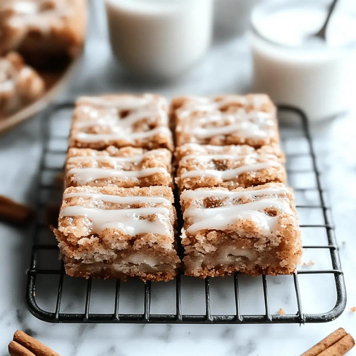 Indulgent Cinnamon Roll Blondies That Satisfy Every Craving 4 Cinnamon Roll Blondies