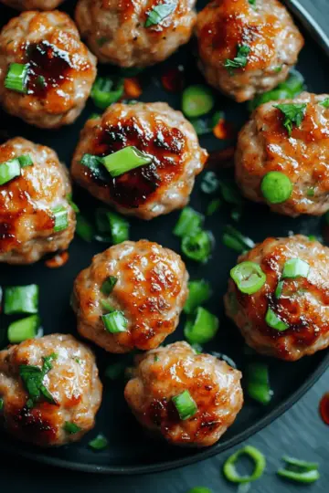 Scallion Meatballs