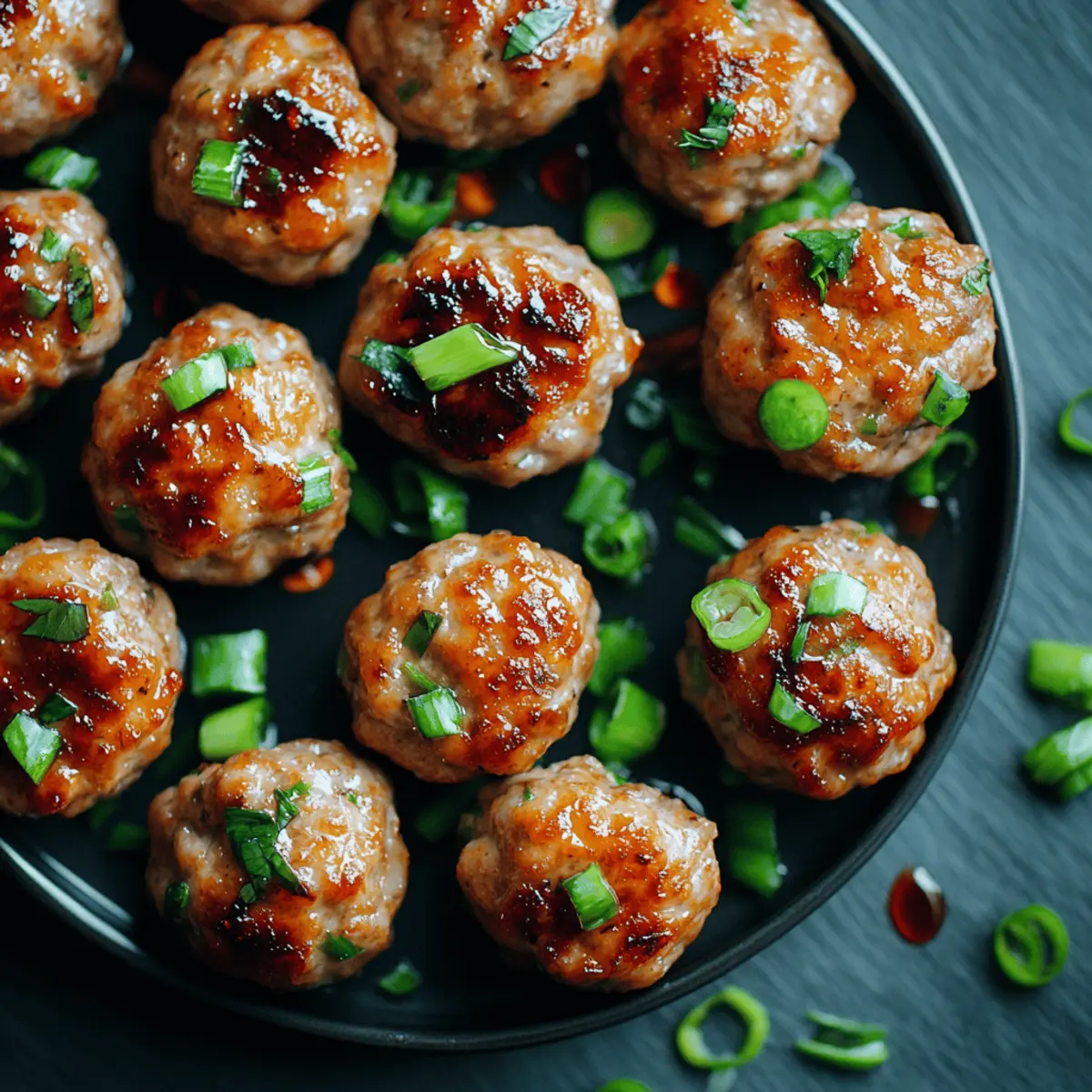 Scallion Meatballs