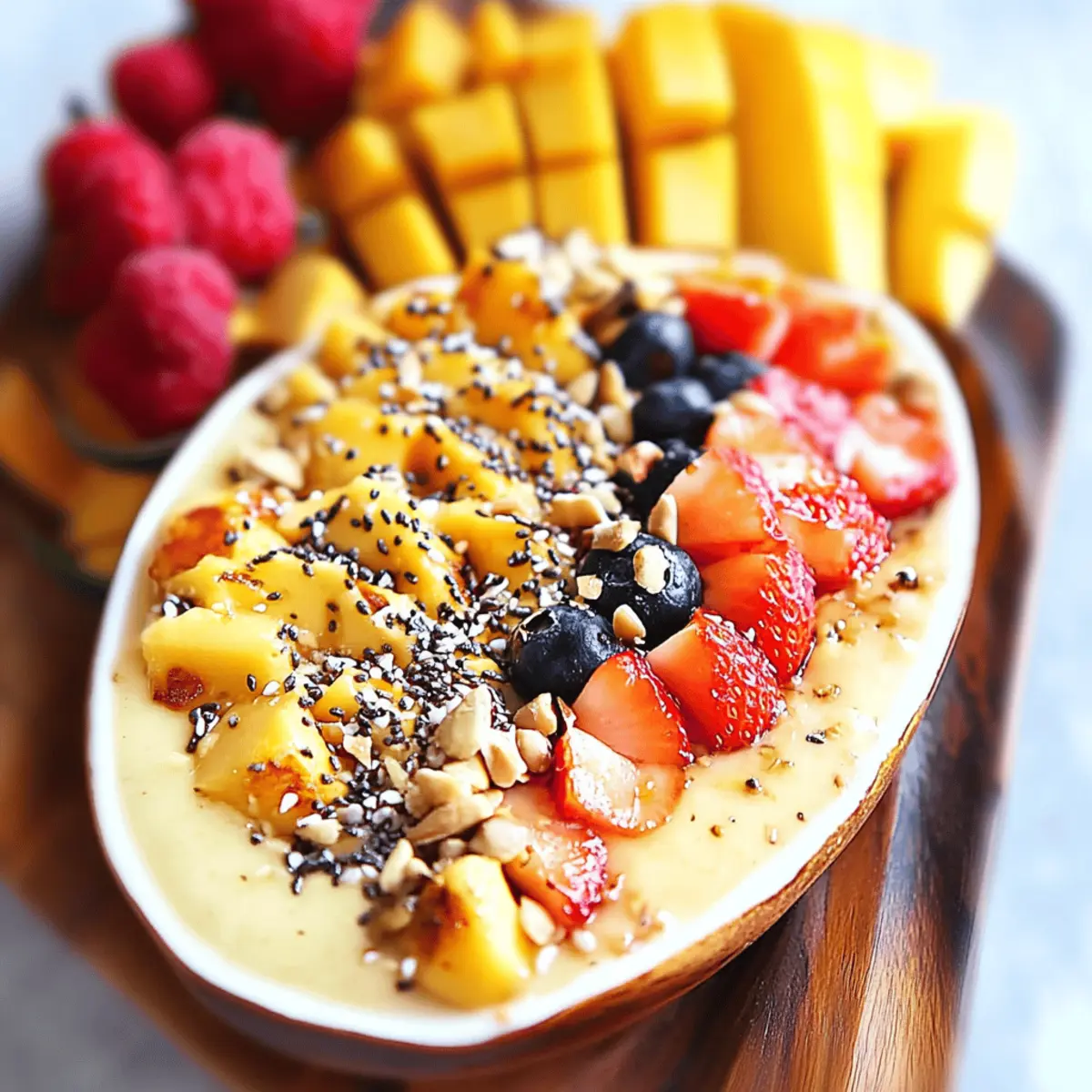 Delicious Tropical Smoothie Bowl for a Refreshing Boost 4 Tropical Smoothie Bowl