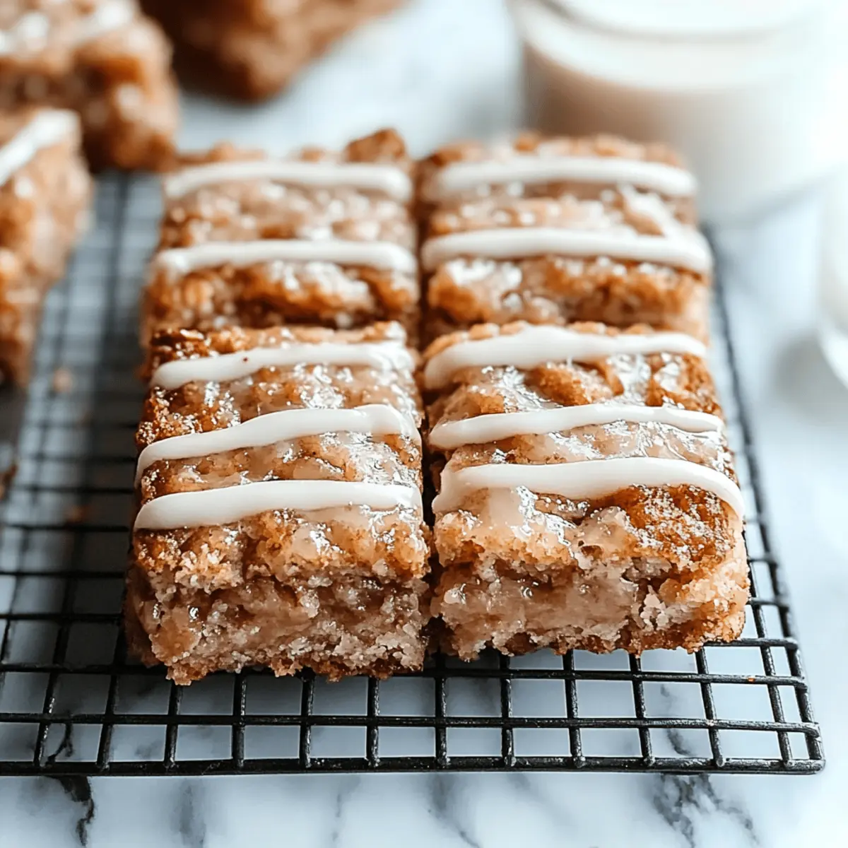 Indulgent Cinnamon Roll Blondies to Satisfy Your Sweet Cravings 4 Cinnamon Roll Blondies
