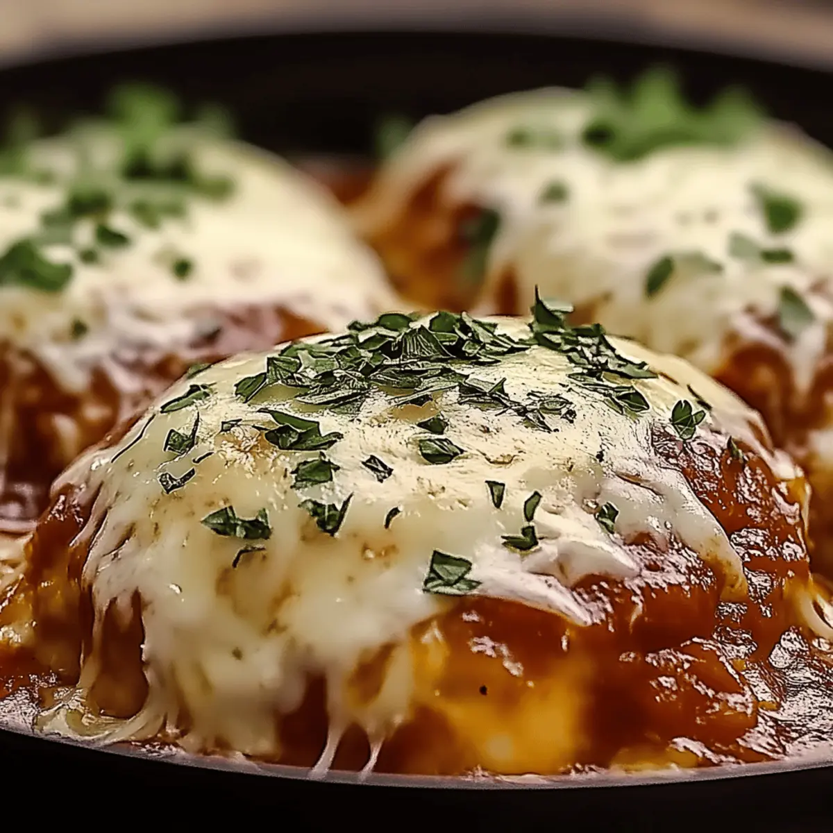 Cheesy Mozzarella Chicken Bake