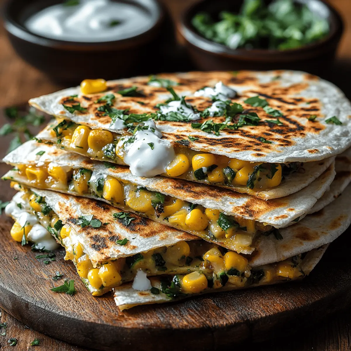 Easy Zucchini Corn Quesadillas for a Flavorful Feast 4 Zucchini Corn Quesadillas