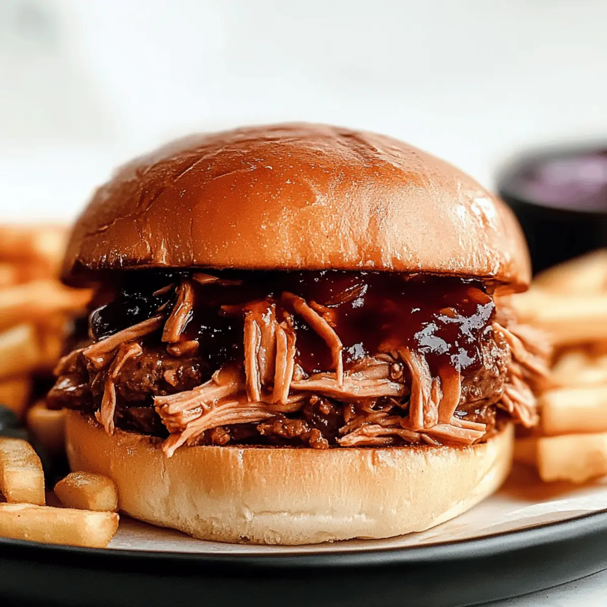 Savory Slow Cooker Shredded BBQ Chicken