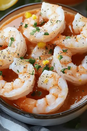 Lemon Roasted Shrimp Cocktail