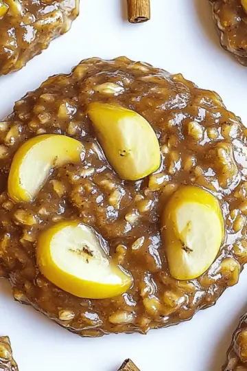 Apple Cinnamon Oatmeal Cookies